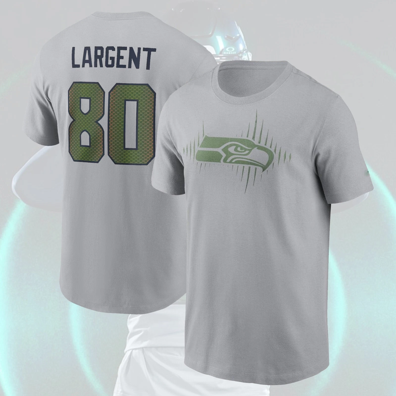 Seattle Seahawks 2025 Rivalries Collection Name & Number: Smith-Njigba, Darnold