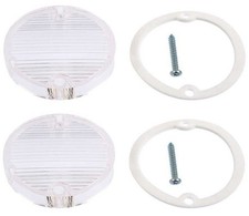 Clear Back Up Lens For 1969-1970 Ford Mustang Base Mach 1 Shelby Gt Boss 302 Clear Back Up Lens For 1969-1970 Ford Mustang Base Mach 1 Shelby Gt Boss 302