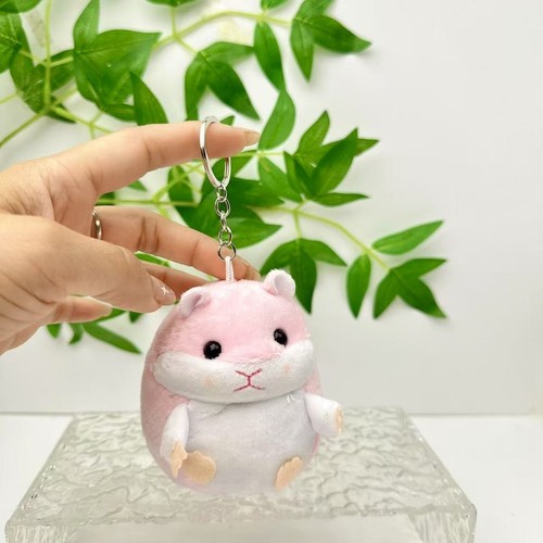 Hamtaro Plush Hamster Keychain With Soft Short Plush For Couples And ...