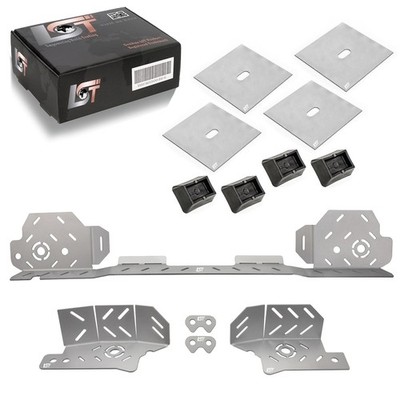 Axle Reinforcement Repair Weld-In Plate Jack Mount Set for BMW 3 Series E46