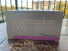 SupraFAXModem V.32bis Vintage 14,400 Fax  Data Modem w Box  Adapter