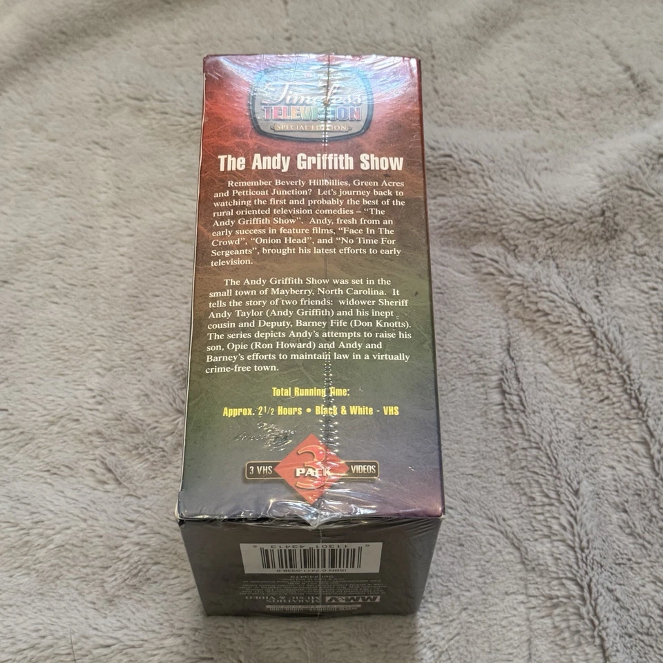 Andy Griffith Show Timeless Television 3 VHS Set Sealed Special Edition - Image 4 of 4