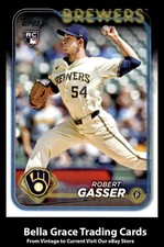2024 Topps Update Robert Gasser #US119 Milwaukee Brewers Gold Rookie MLB 