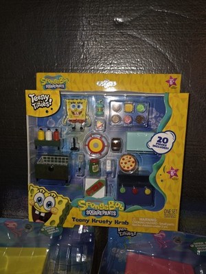 3 set Teeny Tinies SpongeBob SquarePants mini fridge set and