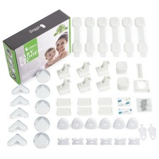Baby Proof Kit, 44 Packs Child Safety Essentials Set - Invisible Magnetic Cab...