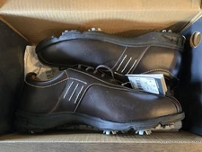 Adidas Z-Traxion Torsion Euro Golf Shoes Dark Brown 103486 Men's 11.5 NWT