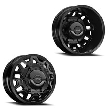 16x6 Torque Tw514c Rush Satin Black Sprinter Dually Wheels 6x205 Set Of 4 16x6 Torque Tw514c Rush Satin Black Sprinter Dually Wheels 6x205 Set Of 4