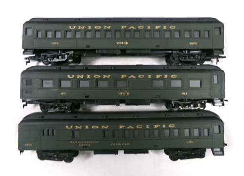 Juego de vagones de pasajeros Union Pacific realista calibre HO (lote 6285) | Zustand: Used