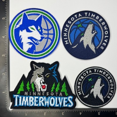 Minnesota Timberwolves iron on patch Throwback Vintage
