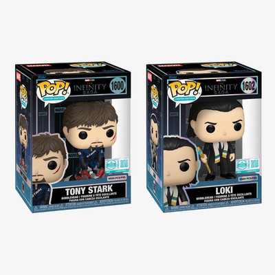 Funko Pop! Tony Stark 1600 + Loki 1602 Supreme Limited Edition Vorbestellung