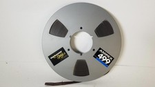 Ampex 499 Grand Master Gold 10.5 1/2 Tape Metal Take-up Reel