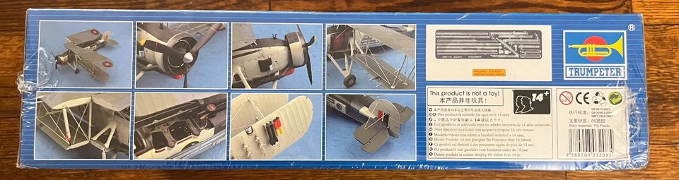 Trompetista Fairey Swordfish Mk. 1/32 Torpedo británico de la Real Fuerza Aérea II SELLADO Foto 4 de 4