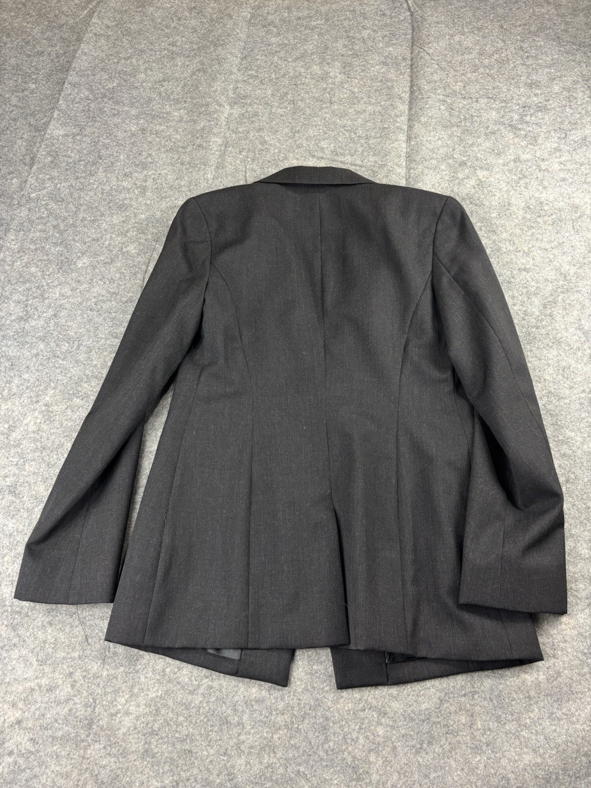 Pendleton Womens 6 Single Button Gray Lined Long … - image 9