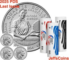 2025 P D S Althea Gibson Quarters Women Tennis Trailblazing Champion PDS BU BEST