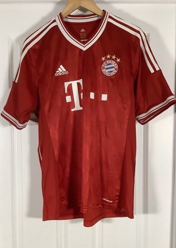 Bayern Munich 2013/2014 Adidas Home Soccer Jersey Men's Size Large -READ DESCR -