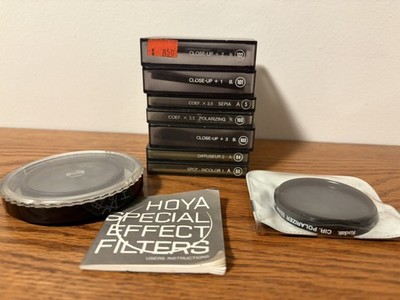 Cokin Kodak Hoya - mixed Filter Lot & Holders Adapter Rings Color Filters Cases 