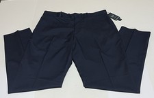 Perry Ellis Travel Luxe Dress Pants Modern Fit Mens 36x32 Blue Stretch NWT