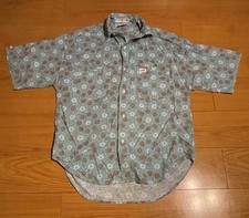 Guess by Georges Marciano 80  s Vintage Cotton Button Up Shirt Size 1/Large