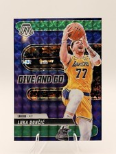 Panini 2024-25 Mosaic Give and Go Insert Luka Dončić #4 Lakers Basketball