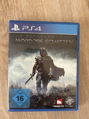Mittelerde: Mordors Schatten   Sony PlayStation 4   sehr gut   Mit OVP   PS4