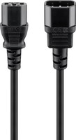 30X Goobay 59570 KaltgeräTe VerläNgerungskabel, 1,8 M, Schwarz, (3*0,75 Mm²), 1.