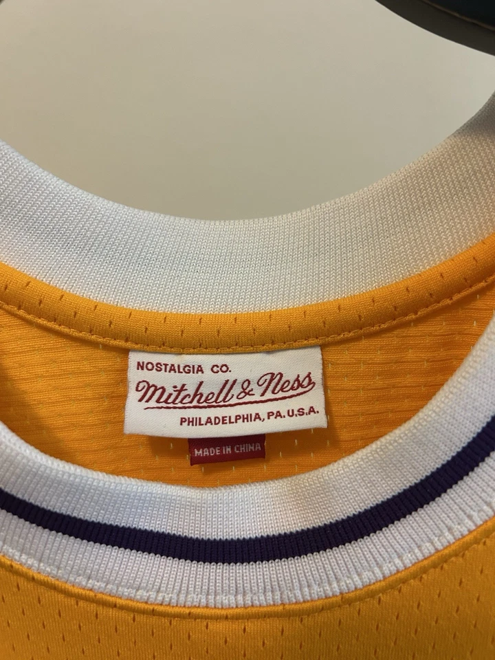 KOBE BRYANT Los Angeles LAKERS 60th Anniversary 2007 MITCHELL & NESS Jersey M 40 - Image 3 of 4