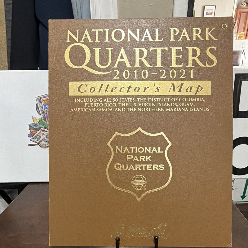 HE Harris National Park Quarter Map Large Album