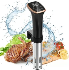 Anova Culinary Sous Vide Precision Cooker Pro, 1200 Watts, Black and Silver