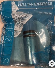 St. Tropez Self Tan Express Kit, 1 Hour Tan Travel Size 50ml 1.69 fl oz NEW