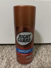 Right Guard Sport 8.5 Oz Sport Original 24Hr Deodorant Aerosol Spray Read Desc.