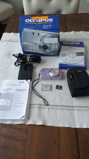 Olympus STYLUS 760 7.1MP 3x Digital Camera - Purple 2 Batts Chgr CD Tested 