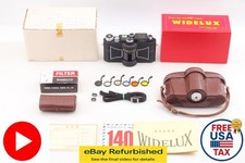 [Unused w/Box Filter] PANON WIDELUX F8 140 Panoramic Wide 35mm Camera From JAPAN