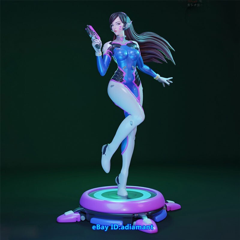 D.Va Overwatch 1/8 Scale Unpainted Resin Figure Model