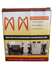 UPC 787414000931 product image for Kingmax Moving Straps, 2-Person Lifting and System - One Size, Orange  | upcitemdb.com
