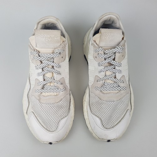 Men's ADIDAS 'Nite Jogger' Sz 6.5 US Runners Shoes White | 3+ Extra 10% Off - Picture 3 of 9