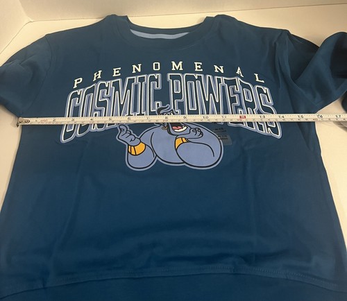 New DISNEY Phenomenal Cosmic Powers Kids Blue Indigo T-Shirt Size 7-8 - Picture 10 of 17