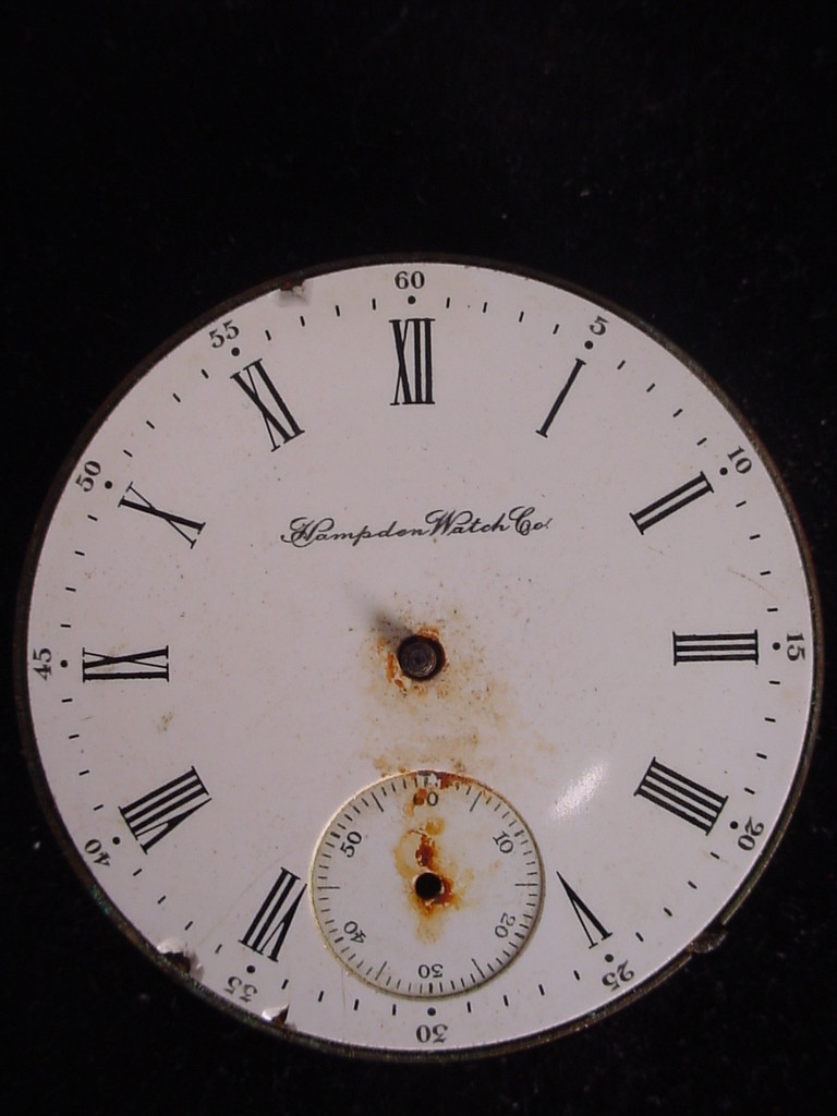 Hampden Watch Co. Grade No. 109 D (in split flag) Pocket Watch image 2