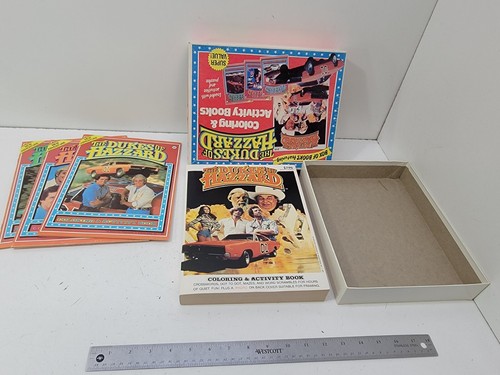 VINTAGE SELTEN DIE HERZÖGE VON HAZZARD MAL- & AKTIVITÄTSBÜCHER SET 1982 - Bild 7 von 16