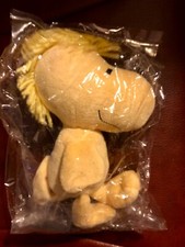 Peanuts Woodstock yellow plush stuffed bird TY 2010 New in Package