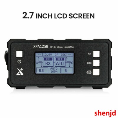 Xiegu XPA125B Power Amplifier HAM HF Radio 125W QRP ALC for X5105 G90 X6100 @