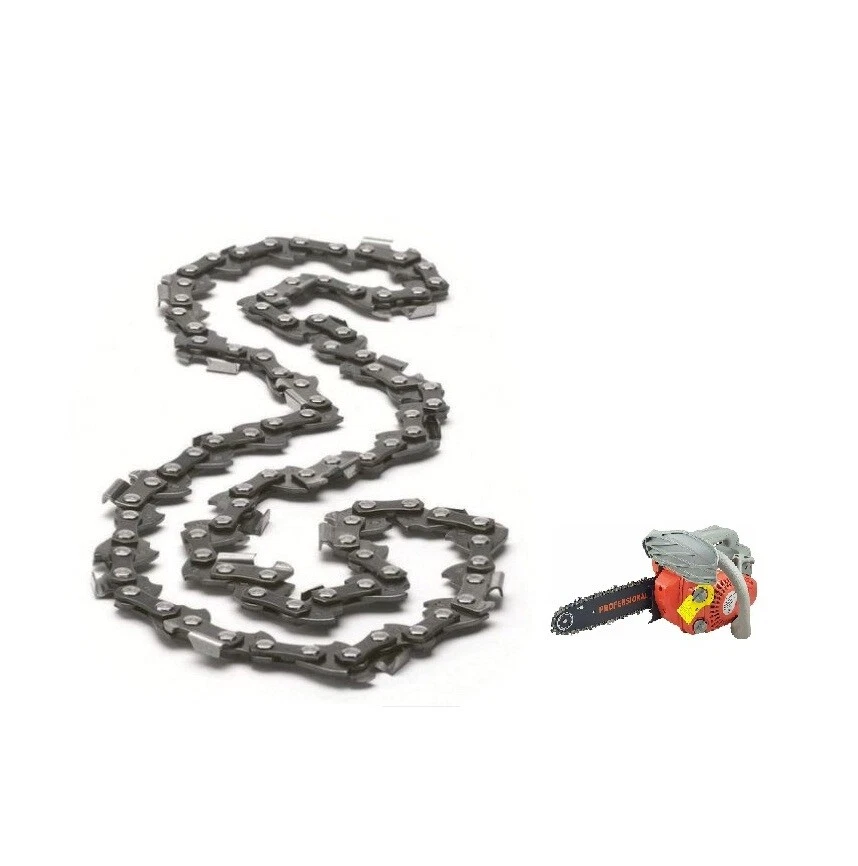 Catena Motosega 45 cm Per barra lama Motosega 50cc da 72 Maglie a Punta Ricambio