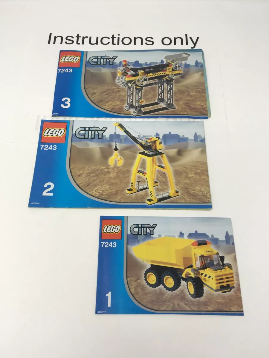 Lego dump online truck instructions