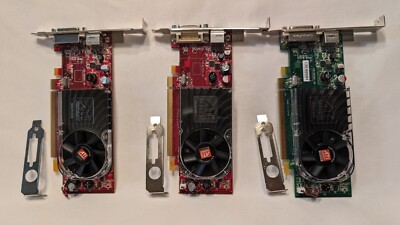 ATI Radeon 2400 XT Video Card (Set Of 3)