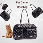 Fashion Pet Carrier Dog Cat Carrier Purse Handbag Pet Tote Bag For Cat and Dog