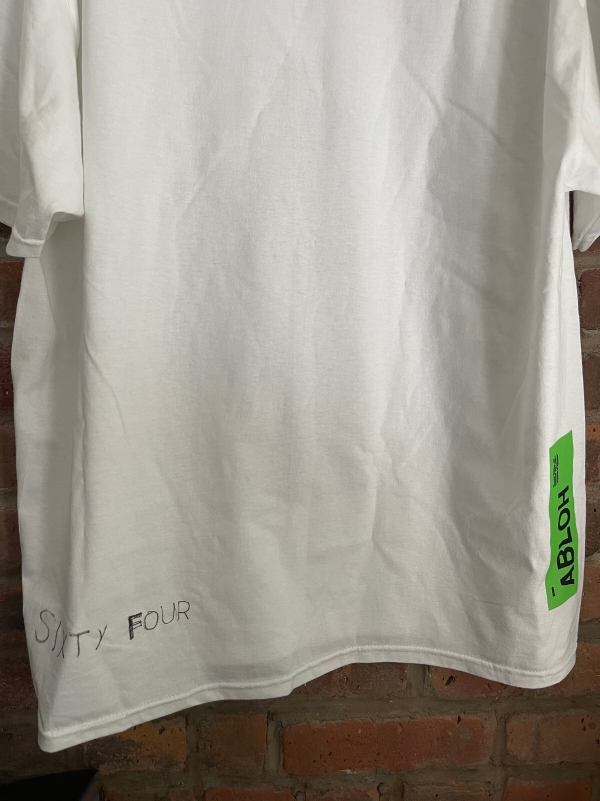 Limited Edition Hand Numbered JIM JOE x Virgil Abloh T-Shirt XL (64/100) image 3