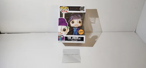 Funko POP DC Batman 1989 #337 (CHASE)The Joker with Hat with protector