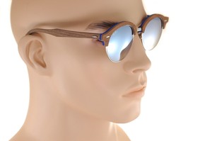 ray ban clubround wood