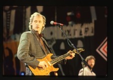 Dire Straits Mark Knopfler Original 35mm Transparency Guitar Concert Candid