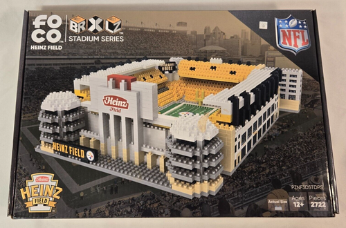 FOCO BRXLZ NFL Stadium Series Heinz Field Pittsbirgh Steelers Building Blocks