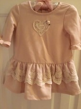 EUC 6-9M Pink Marmellata Boutique Quality Dress, BIN